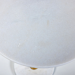 Кофейный столик с белой мраморной столешницей Clipper варинант исполнения - 2 | Loft Concept во Владивостоке