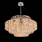 Люстра хрустальная в неоклассическом стиле на серебристом каркасе Majesty варинант исполнения - 4 | Loft Concept во Владивостоке