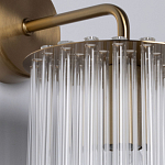 Бра с круглым основанием и длинными прозрачныи стеклянными трубками Nembus варинант исполнения - 5 | Loft Concept во Владивостоке