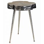 Металлический столик со столешницей в виде слеба Slabby варинант исполнения - 1 | Loft Concept во Владивостоке