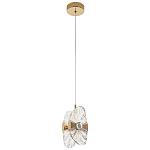 Подвесной светильник из хрусталя Fleuretta Crystal Gold Hanging Lamp варинант исполнения - 2 | Loft Concept во Владивостоке
