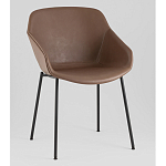 Стул Ashby экокожа светло-коричневый варинант исполнения - 1 | Loft Concept во Владивостоке