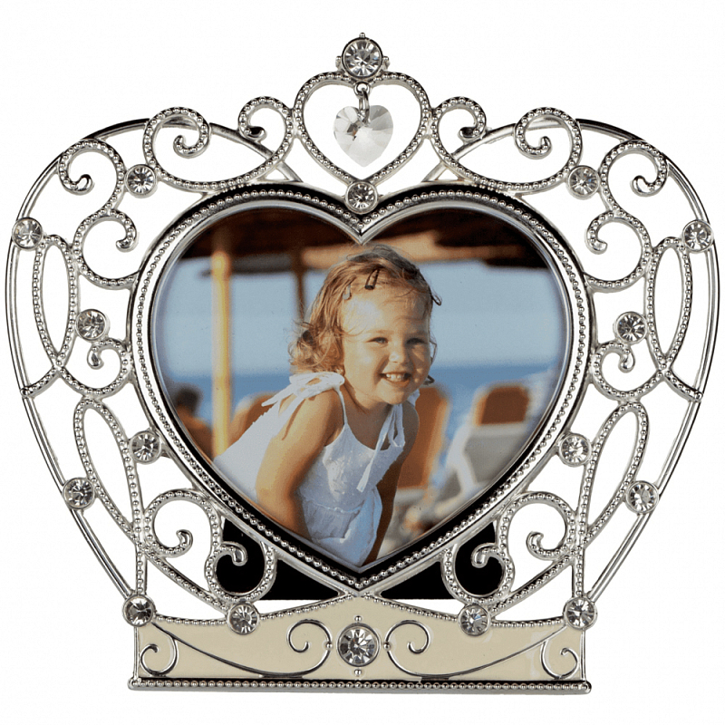 Фоторамка детская Childhood Corner Crown Серебряный Фоторамка детская Childhood Corner Crown Серебряный во Владивостоке | Loft Concept