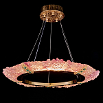 Люстра в форме кольца розовая Warm Pink Light варинант исполнения - 3 | Loft Concept во Владивостоке