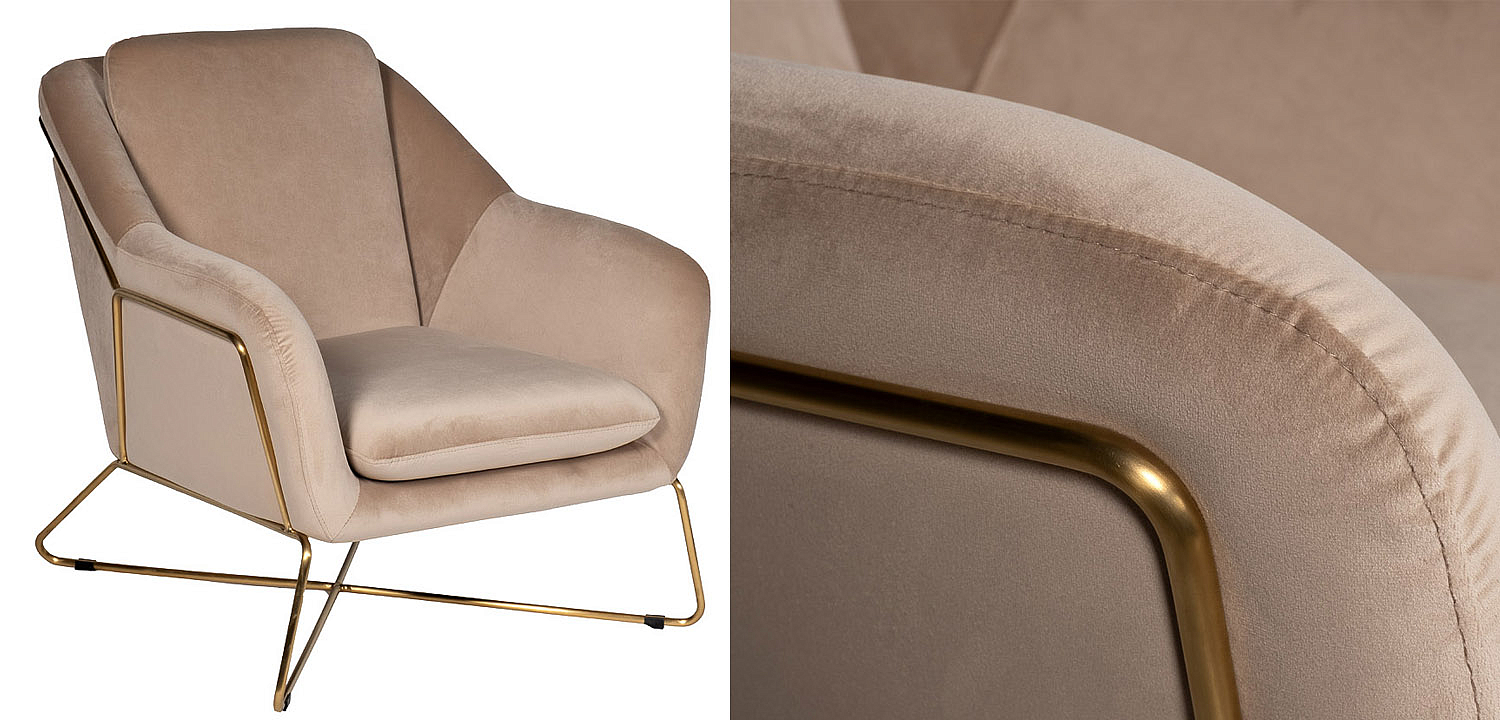 Кресло Umbra Armchair beige Кресло Umbra Armchair beige - Loft-Concept во Владивостоке