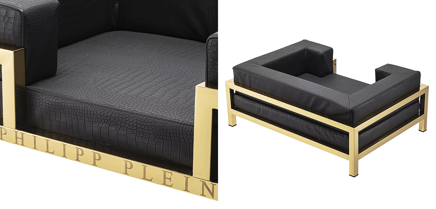 Лежанка для домашних животных Dogbed High Conic Limited L Gold Лежанка для домашних животных Dogbed High Conic Limited L Gold - Loft-Concept во Владивостоке
