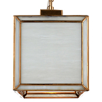 Люстра прямоугольная с каркасом золотого цвета Soft Glow Lamps варинант исполнения - 4 | Loft Concept во Владивостоке