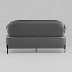 Диван в велюровой обивке серого цвета COLOR BLOCK варинант исполнения - 2 | Loft Concept во Владивостоке