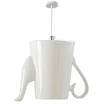 Подвесные светильники в виде белой посуды Flower Reversal варинант исполнения - 7 | Loft Concept во Владивостоке