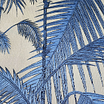 Мебельная ткань Вышивка синий принт 280 см T2-136 варинант исполнения - 2 | Loft Concept во Владивостоке