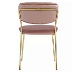 Стул Singer Chair без подлокотников Розовый Велюр варинант исполнения - 4 | Loft Concept во Владивостоке