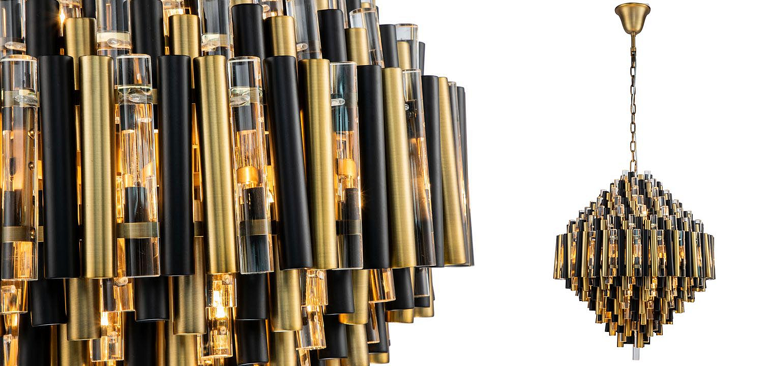 Люстра Black Brass Symphony Chandelier Люстра Black Brass Symphony Chandelier - Loft-Concept во Владивостоке