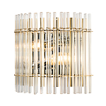 Бра с прозрачными вертикальными стеклянными трубками Gladia варинант исполнения - 2 | Loft Concept во Владивостоке