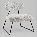 Кресло лаунж Kate букле серый варинант исполнения - 1 | Loft Concept во Владивостоке