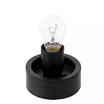 Настольный светильник с янтарным рельефным плафоном Lamp with Frozen Glass Effect варинант исполнения - 2 | Loft Concept во Владивостоке