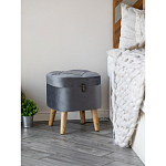 Пуф Leather with a snap варинант исполнения - 4 | Loft Concept во Владивостоке