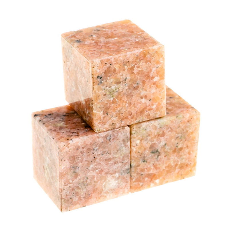 Камни для охлаждения виски из розового мрамора Natural Stone Cube Розовый Камни для охлаждения виски из розового мрамора Natural Stone Cube Розовый во Владивостоке | Loft Concept