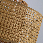 Подвесной светильник с абажуром из плтеного бамбука Light Inside the Cell варинант исполнения - 7 | Loft Concept во Владивостоке