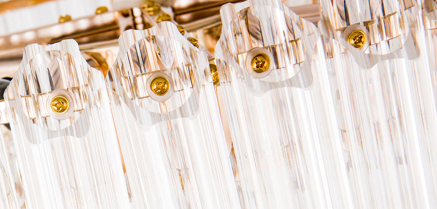Люстра Hexagon Tube Light Crystal Chandelier Люстра Hexagon Tube Light Crystal Chandelier - Loft-Concept во Владивостоке