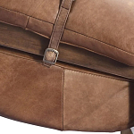 Двухместный диван Duncan винтажная коричневая кожа варинант исполнения - 5 | Loft Concept во Владивостоке