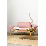 Кофейный столик овальный золотой Modern Mirror Gold Table варинант исполнения - 5 | Loft Concept во Владивостоке