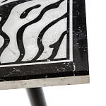 Стол обеденный из натурального мрамора Marble BW Accent Table варинант исполнения - 2 | Loft Concept во Владивостоке