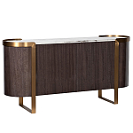 Комод  округлой формы с дверцами Chest of Precious Breed варинант исполнения - 2 | Loft Concept во Владивостоке