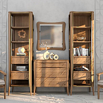 Комод из массива дуба с 3-мя ящиками Tasteful Furniture варинант исполнения - 2 | Loft Concept во Владивостоке