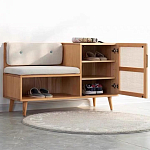 Комод с мягким  сиденьем и нишей для хранения обуви Manual Dresser варинант исполнения - 1 | Loft Concept во Владивостоке