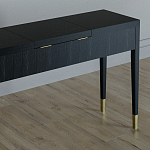 Туалетный стол - Трельяж Elsa Dreams Black 120 см варинант исполнения - 5 | Loft Concept во Владивостоке