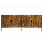 Широкая тумба с фактурным фасадом Termite варинант исполнения - 1 | Loft Concept во Владивостоке