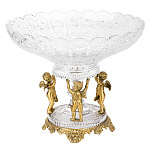 Чаша на бронзовых ножках с тремя ангелами Eden Garden варинант исполнения - 1 | Loft Concept во Владивостоке