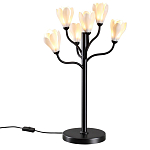 Настольная лампа с ветвями и белыми фарфоровыми цветами Floralis варинант исполнения - 3 | Loft Concept во Владивостоке