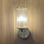 Бра с цилиндрическим рифленым стеклянным плафоном Jeanette варинант исполнения - 6 | Loft Concept во Владивостоке