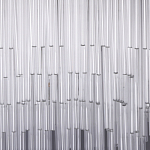 Люстра круглая с прозрачными стеклянными трубками Nembus варинант исполнения - 3 | Loft Concept во Владивостоке