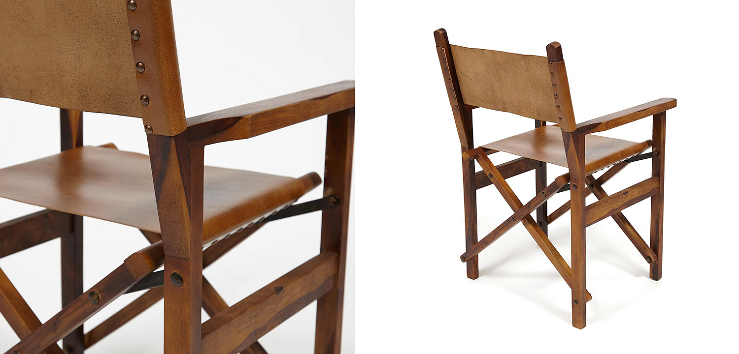 Кресло Buffalo Leather folding armchair Кресло Buffalo Leather folding armchair - Loft-Concept во Владивостоке