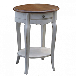 Тумба прикроватная овальная с ящиком Interiors Romance варинант исполнения - 1 | Loft Concept во Владивостоке