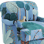 Дизайнерское классической формы на колесиках Trumann Armchair варинант исполнения - 3 | Loft Concept во Владивостоке