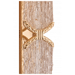 Бра прямоугольное с текстурным природным рисунком IceFlame варинант исполнения - 5 | Loft Concept во Владивостоке