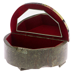 Шкатулка с зеркалом из натуральных камней Stone Casket варинант исполнения - 3 | Loft Concept во Владивостоке