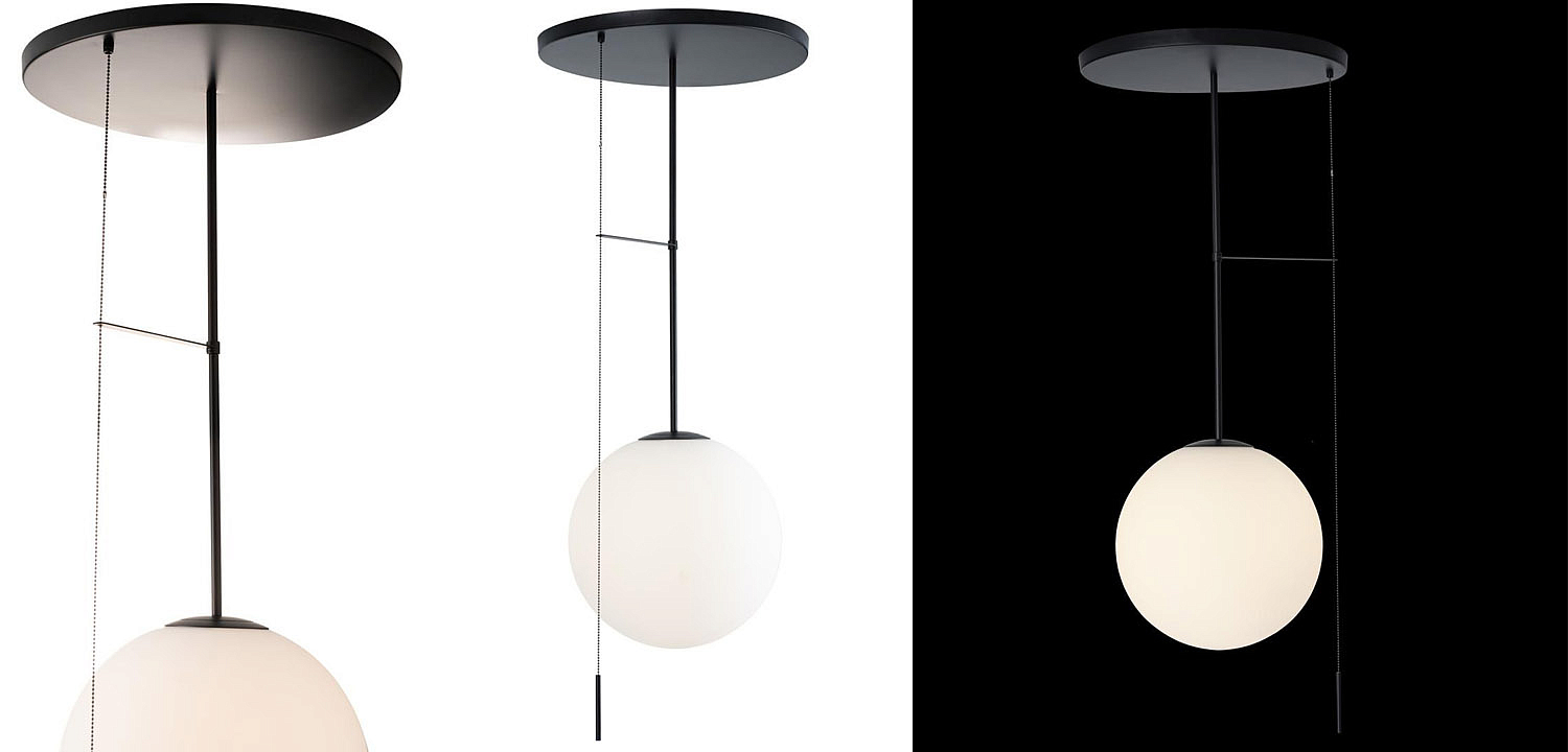 Потолочный светильник Alston black 45 Потолочный светильник Alston black 45 - Loft-Concept во Владивостоке