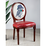 Стул French Owl with a rose варинант исполнения - 11 | Loft Concept во Владивостоке