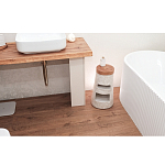 Керамический столик с деревянной столешницей "Пешка" варинант исполнения - 2 | Loft Concept во Владивостоке