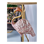 Настольная лампа с абажуром Розовый Фламинго Porcelain Flamingo Lamp варинант исполнения - 3 | Loft Concept во Владивостоке