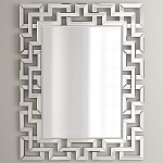 Зеркало прямоугольное в зеркальной раме Intersection варинант исполнения - 1 | Loft Concept во Владивостоке