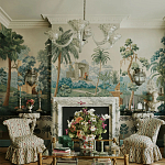 Обои ручная роспись River Scenes of Bengal Kolkata варинант исполнения - 4 | Loft Concept во Владивостоке