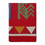 Плед хлопковый по мотивам чувашских орнаментов Ural and Siberian Patterns варинант исполнения - 5 | Loft Concept во Владивостоке