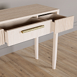 Элегантная Консоль Primo с выдвижным ящиком Светлый дуб варинант исполнения - 4 | Loft Concept во Владивостоке