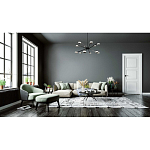 Люстра черного цвета на штанге Noir Supernova варинант исполнения - 3 | Loft Concept во Владивостоке