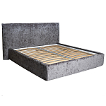 Кровать двуспальная серая с подъемным механизмом  Selecting the Best варинант исполнения - 1 | Loft Concept во Владивостоке